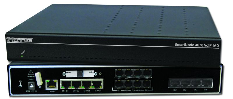 Patton SmartNode 4671 ADSL IAD, 4 BRI, HPC