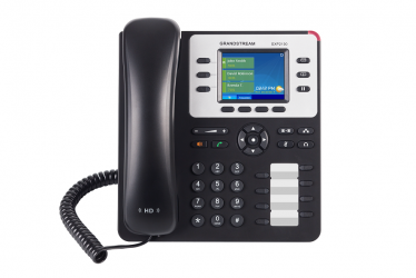 Grandstream GXP2130 VoIP SIP Telefon, Farbdisplay, 8 BLF Tas