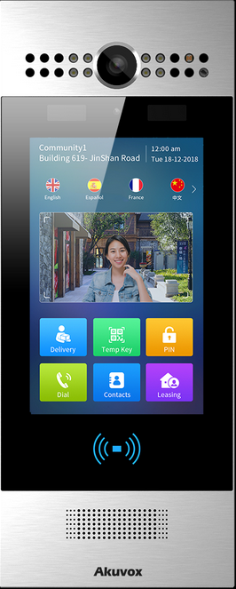 Akuvox TFE R29S IP Door SIP Intercom Android Wiegand (Video