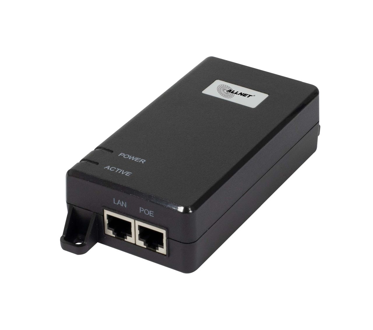 ALLNET PoE Injector 1G/2.5G/5G PoE & PoE bt (15.4W/30W/60W) / plastic housing / \"ALL-PI102-5G\".