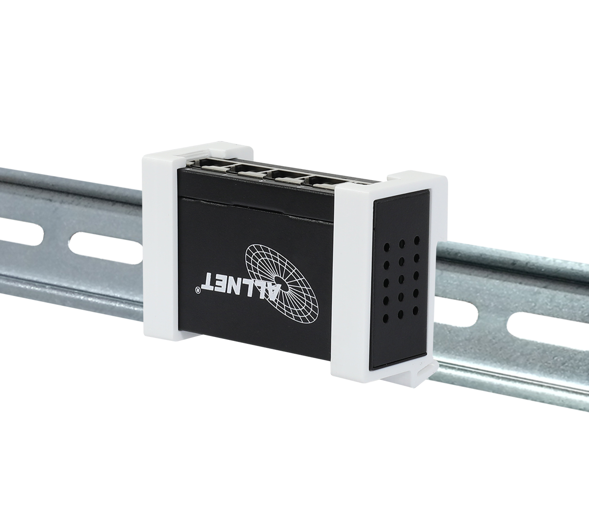 Shelly - DIN rail - \"Pro Distributor Switch 4\" - 4x Pro connections - 1x LAN input - Fanless - by ALLNET