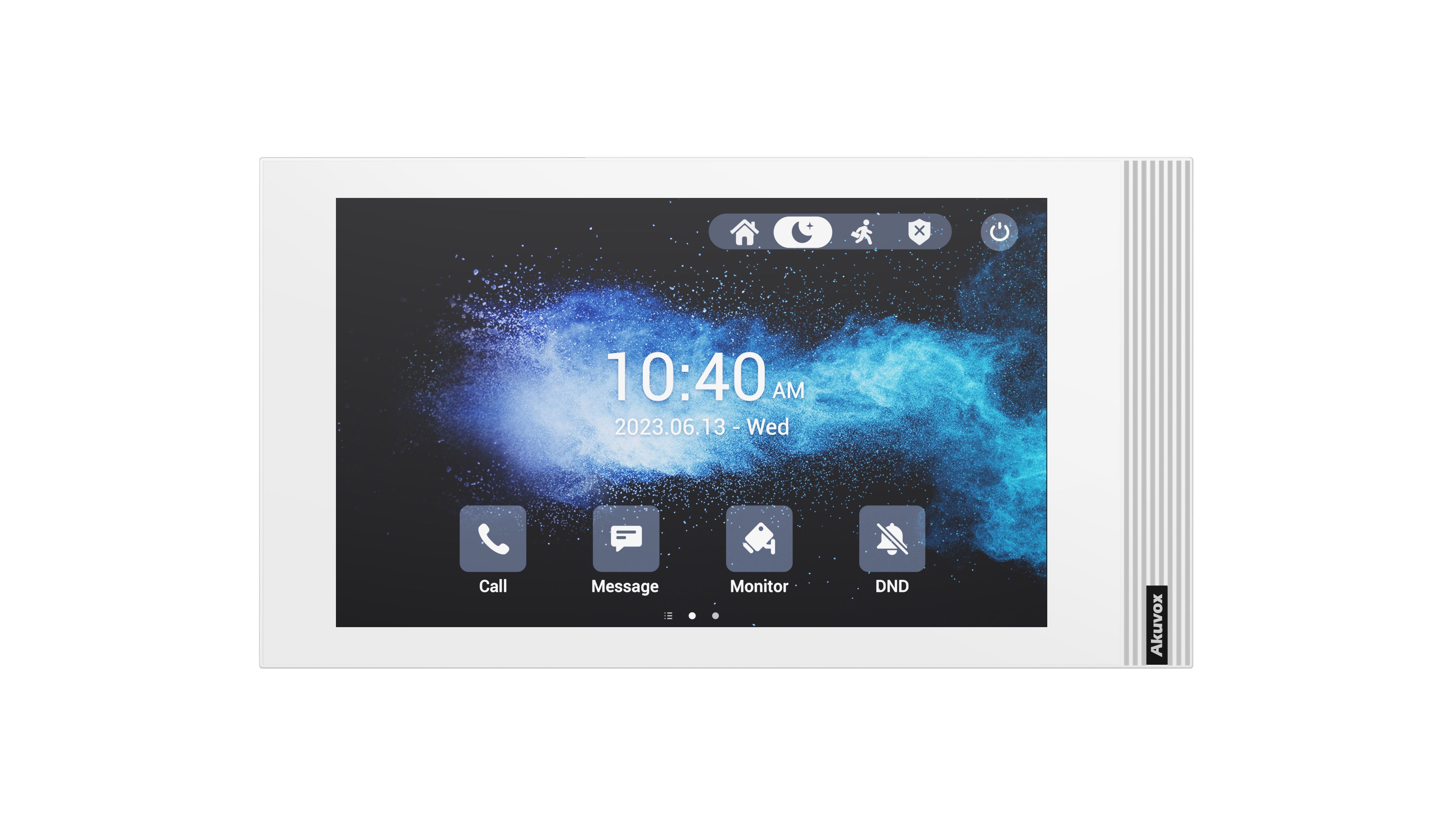 Akuvox Indoor-Station S562W with logo, Touch Screen, POE, WIFI, white