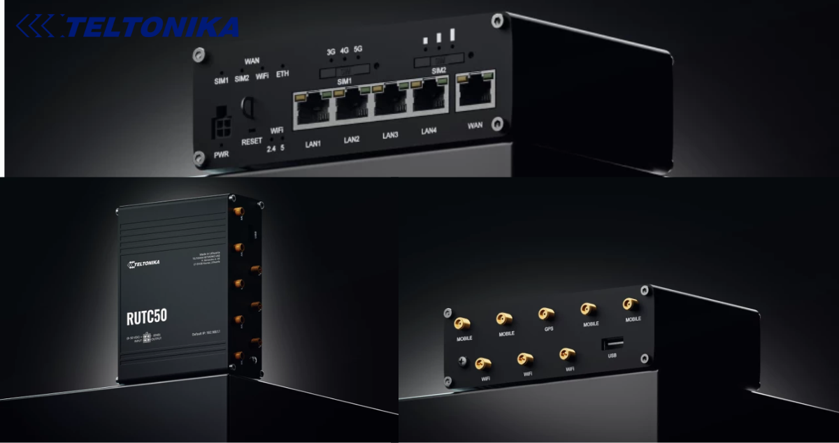 🚀 RUTC50 – VOTRE OUTIL MULTIFONCTION SANS FIL 5G de chez Teltonika Networks