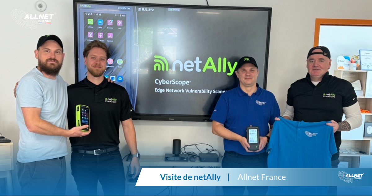 Visite de NetAlly dans nos locaux !