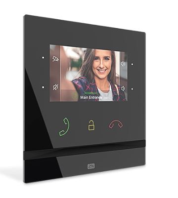 2N Innensprechstelle Indoor Compact für alle EntryCom*schwarz*