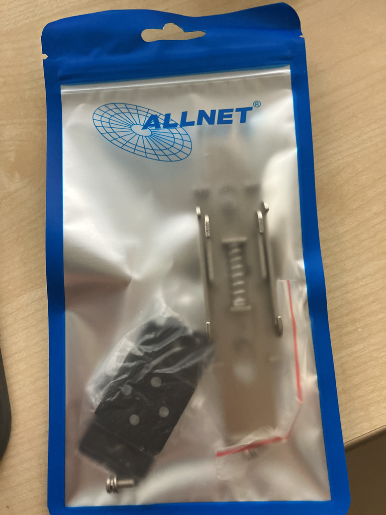 ALLNET switch industrial unmanaged Layer2  4 Port GbE zbh. DIN-Ersatzadapter für ALL-SGI8004P