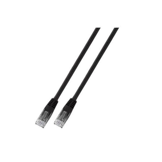 Patchkabel RJ45, CAT6 250Mhz, 15m schwarz, UTP(U/UTP)