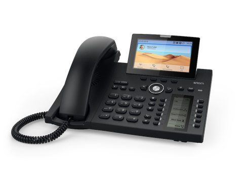 [4600] Snom D385N VOIP Telefon (SIP) o. Netzteil
