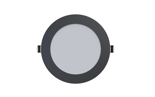 [S21-LED-Q250218] Synergy 21 LED Ultra Slim LED Panel Light V6 9W SWW/WW/NW (3CCT) Schwarz