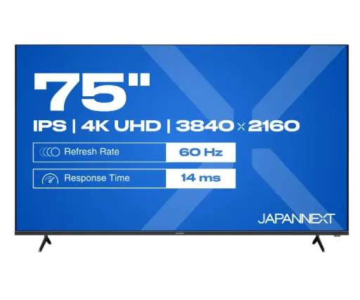 [JN-IPS750UHD60F] JAPANNEXT Ecran affichage dynamique | 75" | UHD/4K