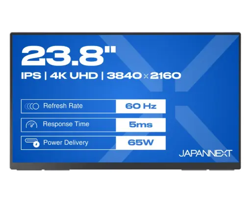 [JN-MD-IPS238U-C6] JAPANNEXT Ecran Portable | 23,8" |4k UHD