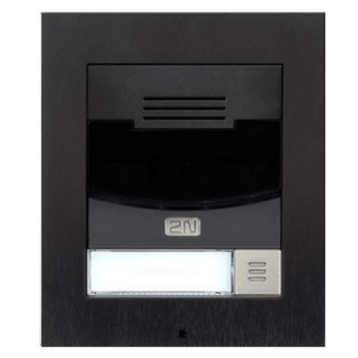 [9155301BF] 2N Gegensprechanlage IP Solo Unterputz **ohne Kamera** **schwarz**