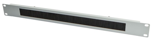 [ALL-S0002029] ALLNET 19zbh. Kabeldurchführungsplatte, 1HE, Metall, Lichtgrau, mit Bürste,