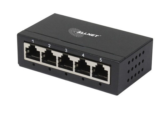 [ALL-SG8005] ALLNET Switch unmanaged Layer2 5 Port • 5x 1GbE • Fanless • ALL-SG8005