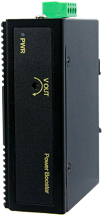 [ALL-B101-12-24VDC] ALLNET Power-Booster 12-24VDC to 48~54VDC max. 200W HUT/DIN-Mounting ALL-B101-12-24VDC