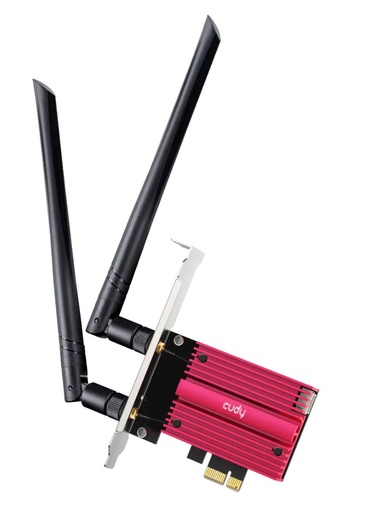 [WE3000S] Cudy AX5400 Wi-Fi 6E PCI Express Adapter, WE3000S