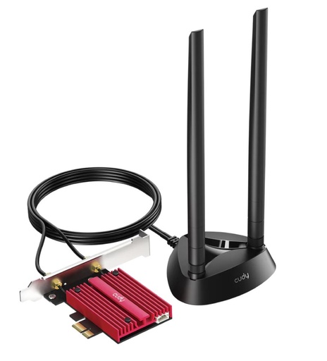 [WE9300S] Cudy BE9300  Wi-Fi 7 PCI Express Adapter, WE9300S