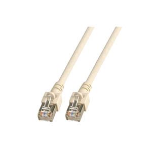 [K5455.0,15] Patchkabel RJ45, CAT5e 100Mhz,  0,15m grau, S-FTP(SF/UTP)