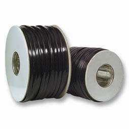 [TC76109-SP] Kabel TK Flach 8 pol. 100m SCHWARZ,flex, Flachkabel, Spule