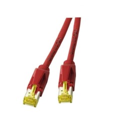 [K8560RT.2] Patchkabel RJ45, CAT6A 500Mhz,  2m, rot S-STP(S/FTP),ND-UC900+TM31