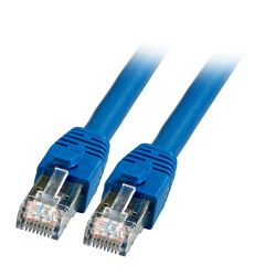 [K5528BL.3] Patchkabel RJ45, CAT8.1 2000Mhz,  3m, blau, S-STP(S/FTP), BC, LSZH,