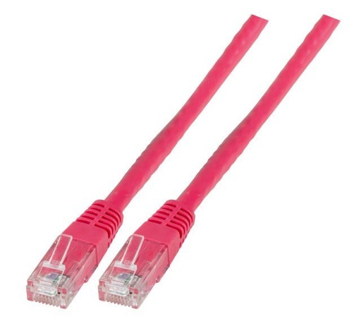 [K8100MA.20] Patchkabel RJ45, CAT6 250Mhz, 20m magenta, UTP(U/UTP) PVC, CCA,