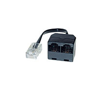 [TC71233] Kabel TK ISDN Y(Adapter) m. Widerstand, 8/4