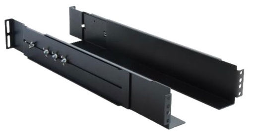 [ks1041-0017] Effekta zbh.Gleitschienen für 19 Schrank, 498-800mm veränderbar, bis zu 45Kg, 2HE