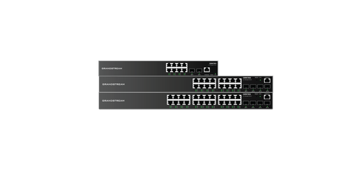 [GWN7802P] Grandstream GWN7802P, Managed Switch, 16x Gigabit ports, 4x SFP, 16x Poe, L2 layer