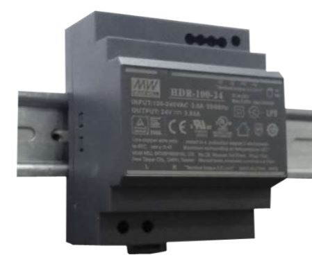[HDR-100-24] Mean Well power supply - 24V 100W DIN rail