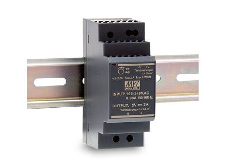 [HDR-30-24] Mean Well power supply - 24V 30W DIN rail